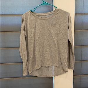 Gray T-Shirt with Pocket
